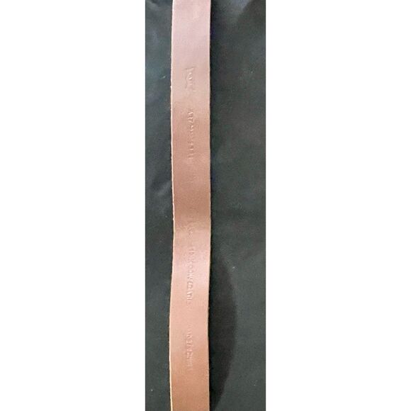 Levi’s Brown Leather Floral Embroidered Belt 36 Genuine Cowhide - Picture 6 of 13